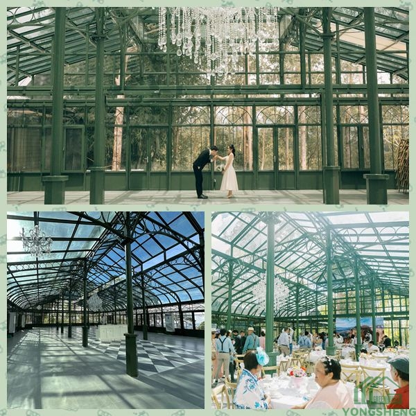 Invernadero Victoriano de Acero y Cristal: El Lugar Perfecto para Bodas de Ensueño